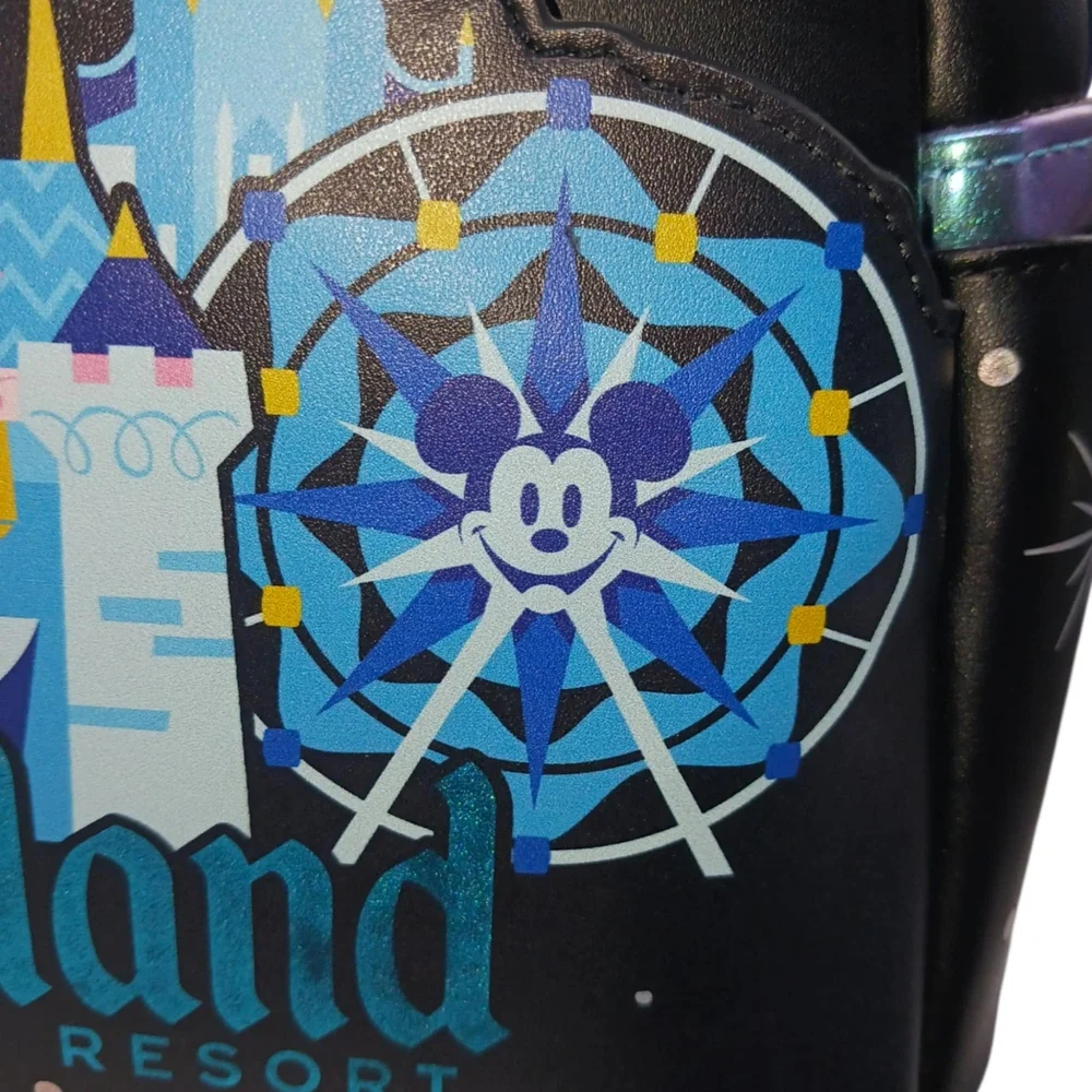 Disneyland Icons Loungefly Mini Backpack Disney Parks - Picture 6 of 13